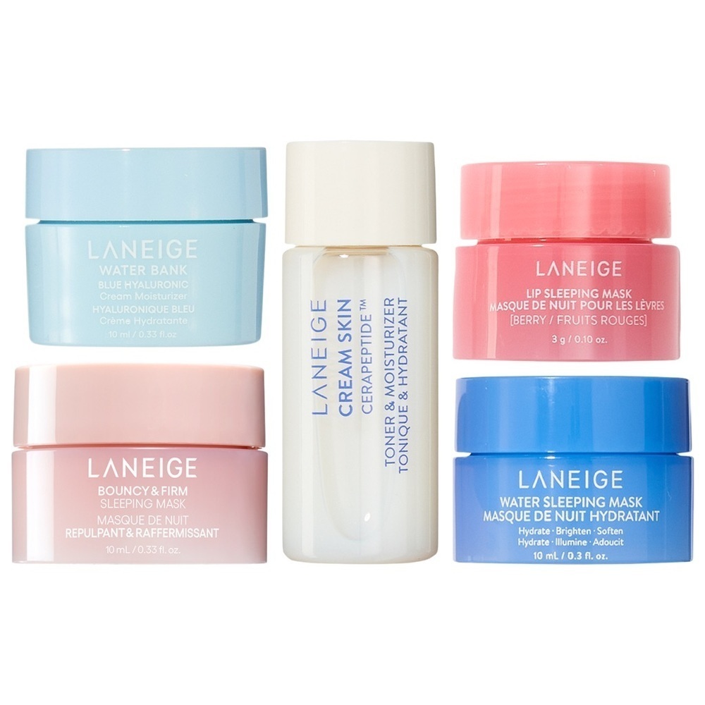 NIB LINEIGE Bay Barrier Booster Sephora Limited Edition 5 Piece Set.